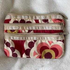 3 zip pouch